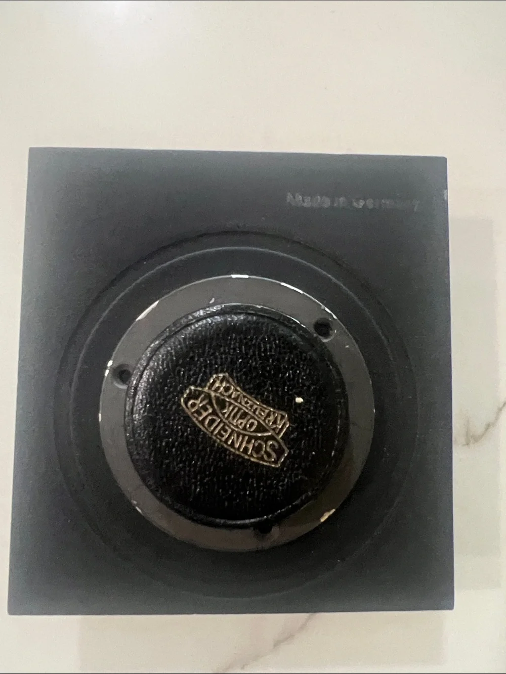 Schneider Silver Large-Format Lens on Linhof Technika Board
